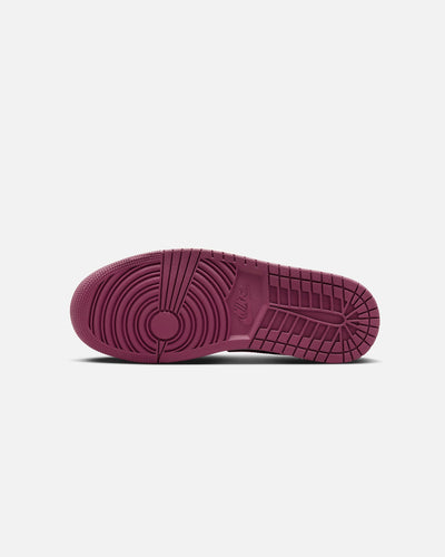 Jordan Women's Air Jordan 1 Low "Fireberry" White/Bordeaux
