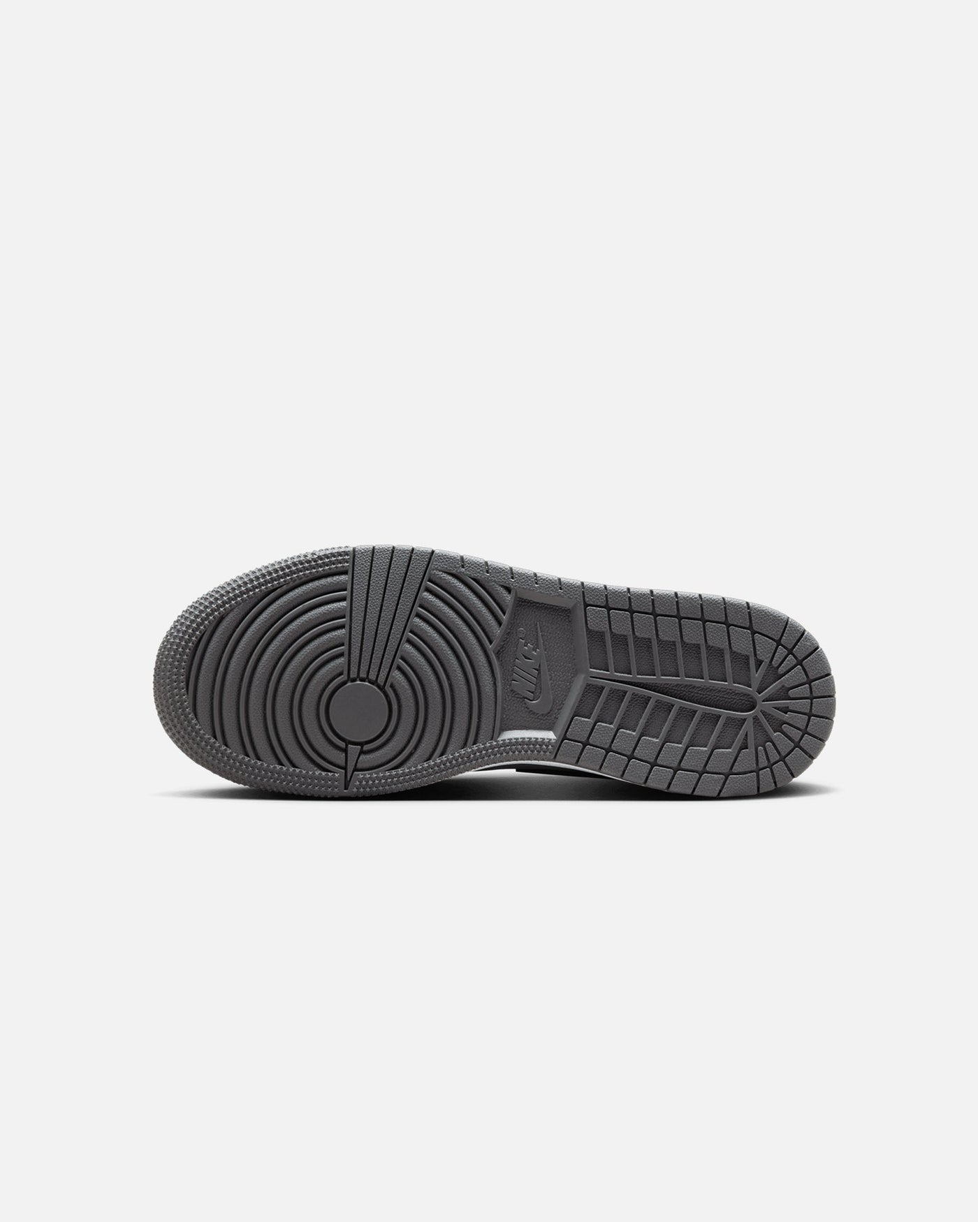 Jordan Kids' Air Jordan 1 Mid (GS) Black/Iron Grey