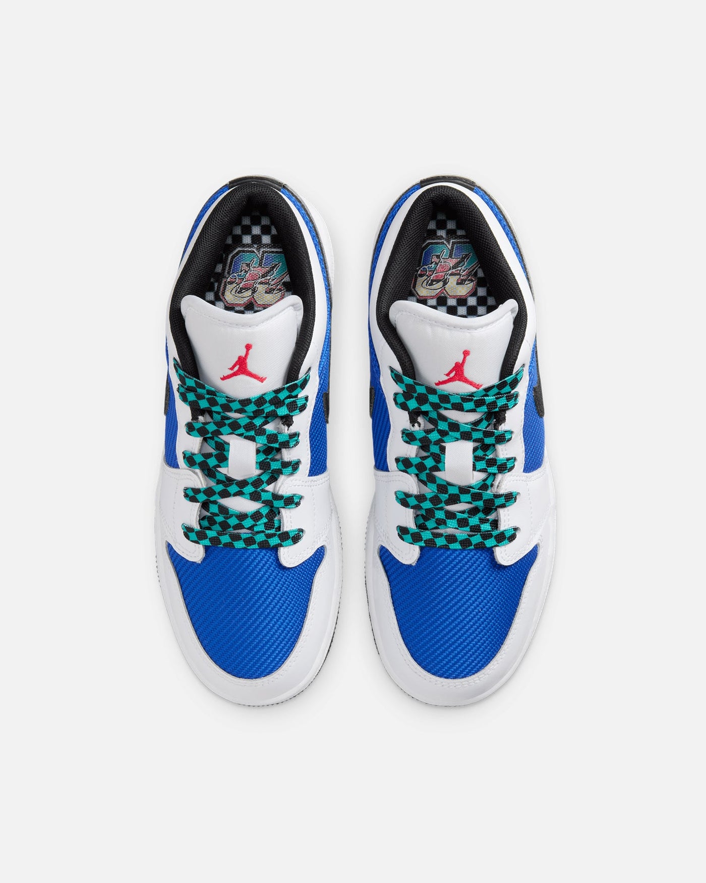 Jordan Kids' Air Jordan 1 Low SE (GS) White/Black