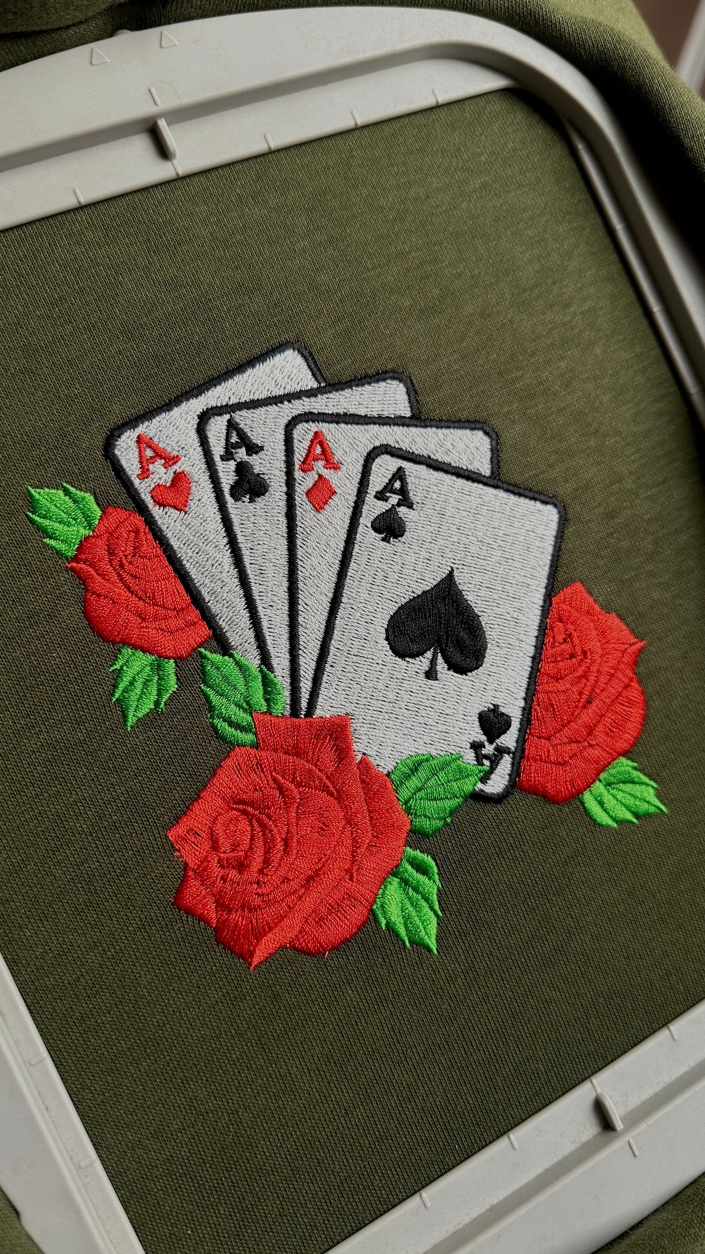 Ace of cards hoodie