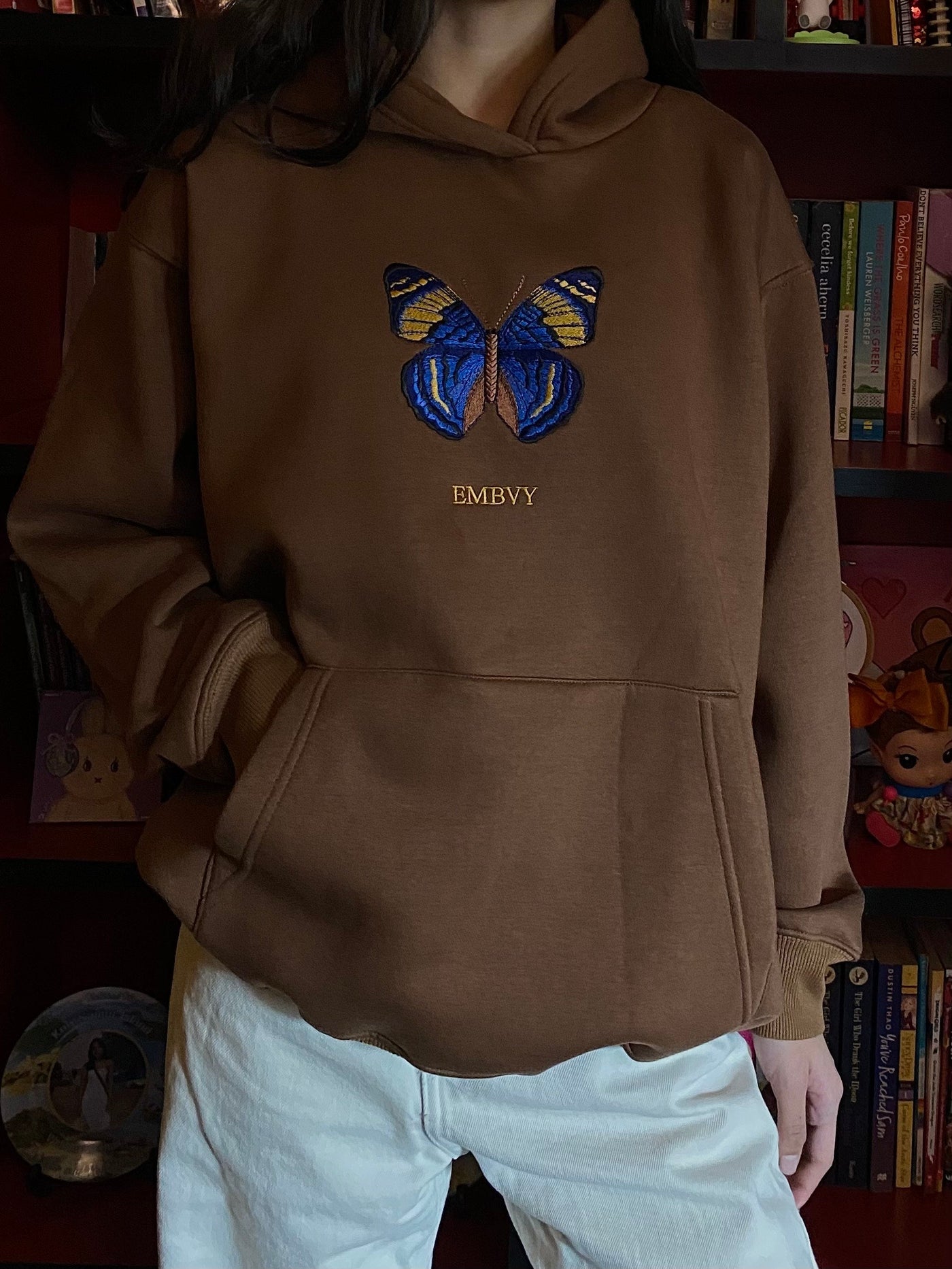 Royal butterfly hoodie