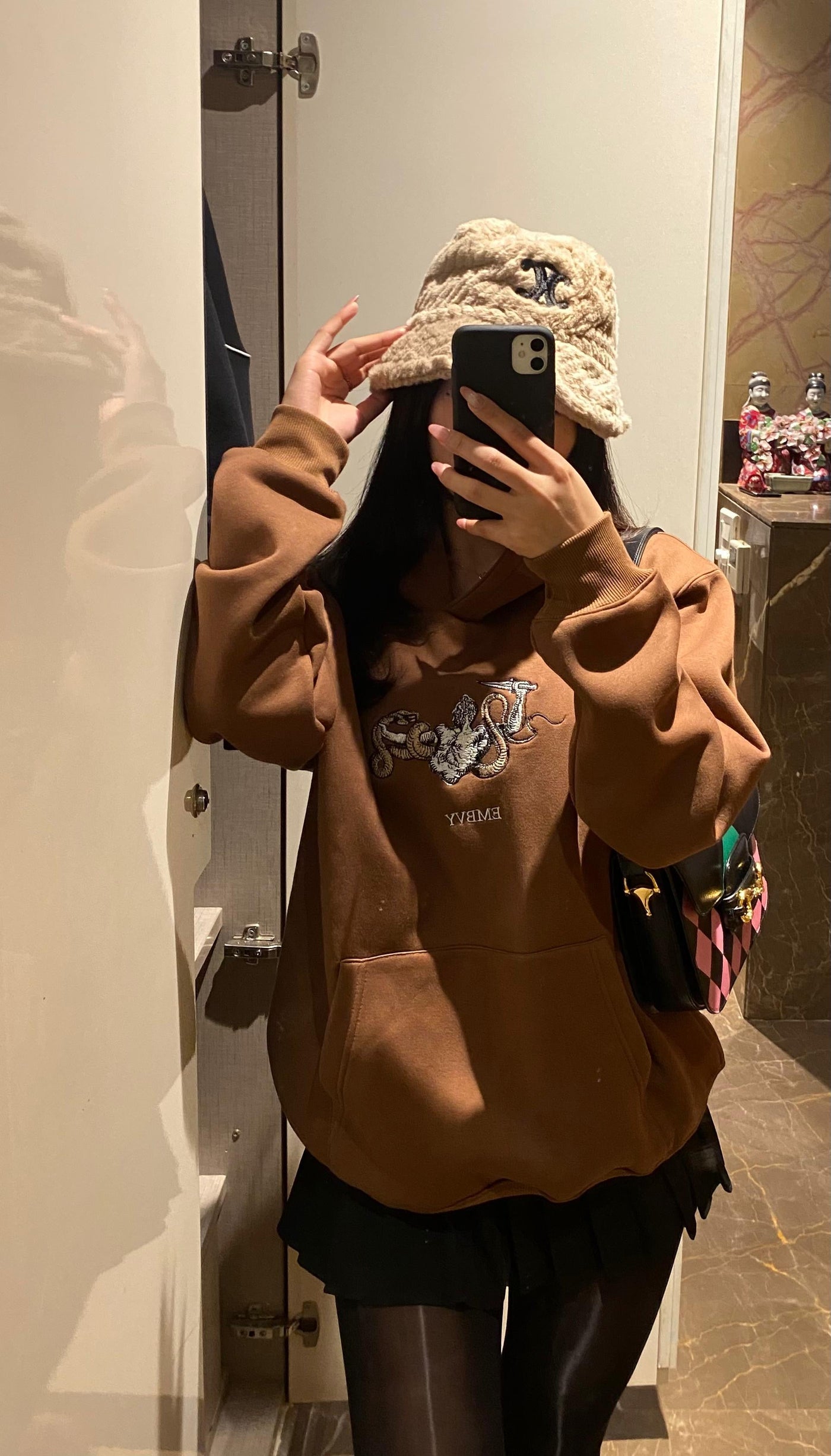 Hercules & snake hoodie