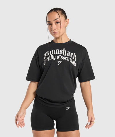 Lifting Essentials Oversized T-Shirt