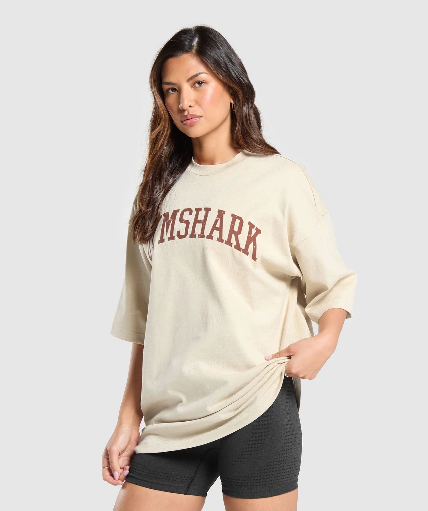 Graphic Collegiate Oversized T Shirt