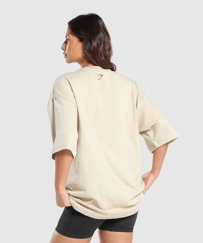 Graphic Collegiate Oversized T Shirt